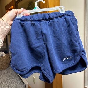 PINK Victoria's Secret Dark Blue Shorts